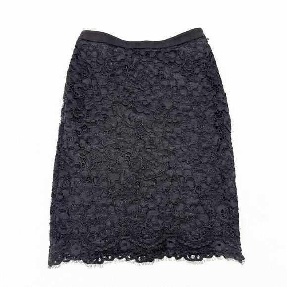 Karl Lagerfeld Paris Lace Pencil Skirt size M - Picture 1 of 7